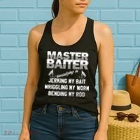 Master Baiter Funny Fishermans Skills List Gift Women's Tank Top thumb 2
