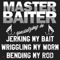 Master Baiter Funny Fishermans Skills List Gift Hat thumb 2