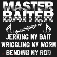 Master Baiter Funny Fishermans Skills List Gift Visor thumb 3