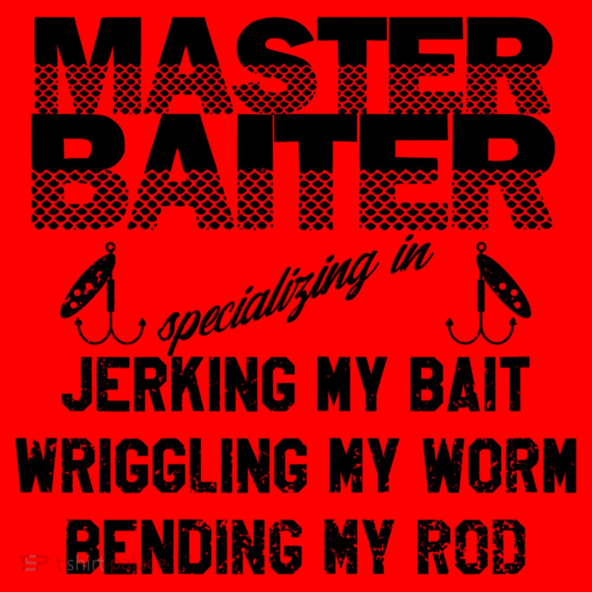 Master Baiter Funny Fishermans Skills List Gift Santa Hat