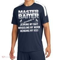 Master Baiter Funny Fishermans Skills List Gift Sport-Tek Competitor United Soccer Jersey thumb 0