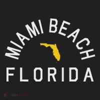 Miami Beach Florida Souvenirs Fl Beanie thumb 2