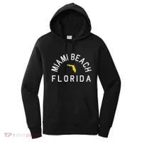 Miami Beach Florida Souvenirs Fl Women's Hoodie thumb 0