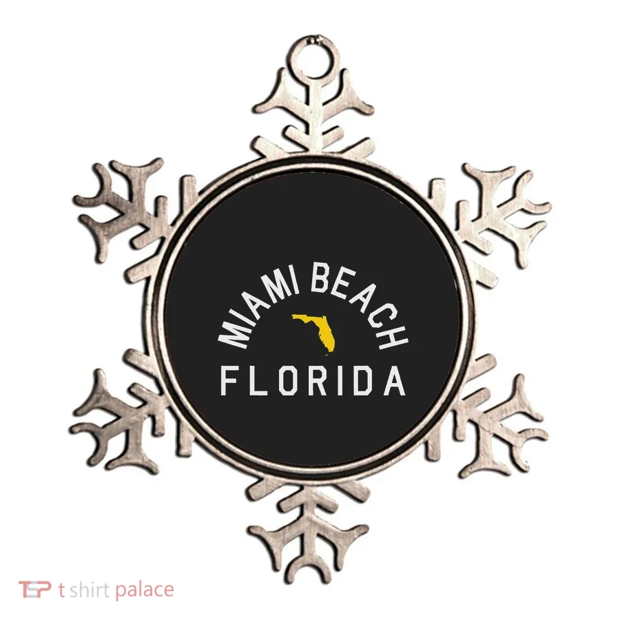 Miami Beach Florida Souvenirs Fl Ornament