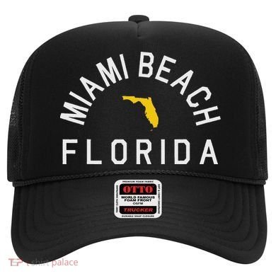 Miami Beach Florida Souvenirs Fl Hat
