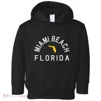 Miami Beach Florida Souvenirs Fl Toddler Hoodie thumb 0