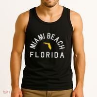 Miami Beach Florida Souvenirs Fl Tank Top thumb 3