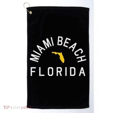 Miami Beach Florida Souvenirs Fl Golf Towel
