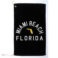 Miami Beach Florida Souvenirs Fl Golf Towel thumb 0