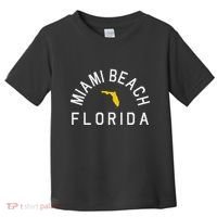 Miami Beach Florida Souvenirs Fl Toddler T-Shirt thumb 0