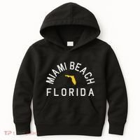 Miami Beach Florida Souvenirs Fl Kids Hoodie thumb 0