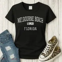 Melbourne Beach Florida FL Vintage Women's T-Shirt thumb 3