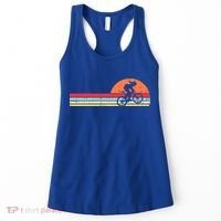 Mountain Bike Girl Retro Cycling Bicycle Rider Women's Tank Top thumb 0
