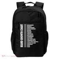 Mens Beard Growth Chart Length Ruler Cute Funny Joke Backpack thumb 0