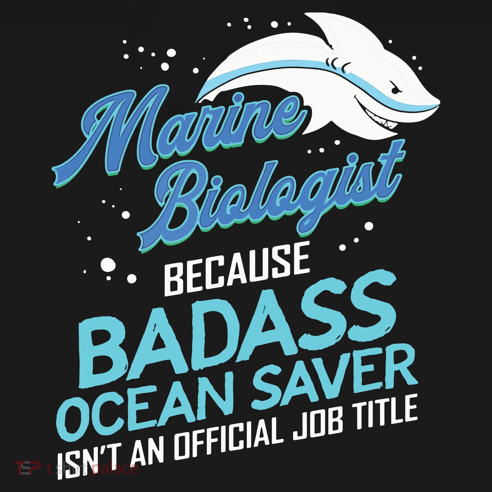 Marine Biologist Gift Marine Biology Ocean Scientist Shark Backpack