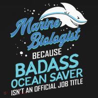 Marine Biologist Gift Marine Biology Ocean Scientist Shark Ornament thumb 1