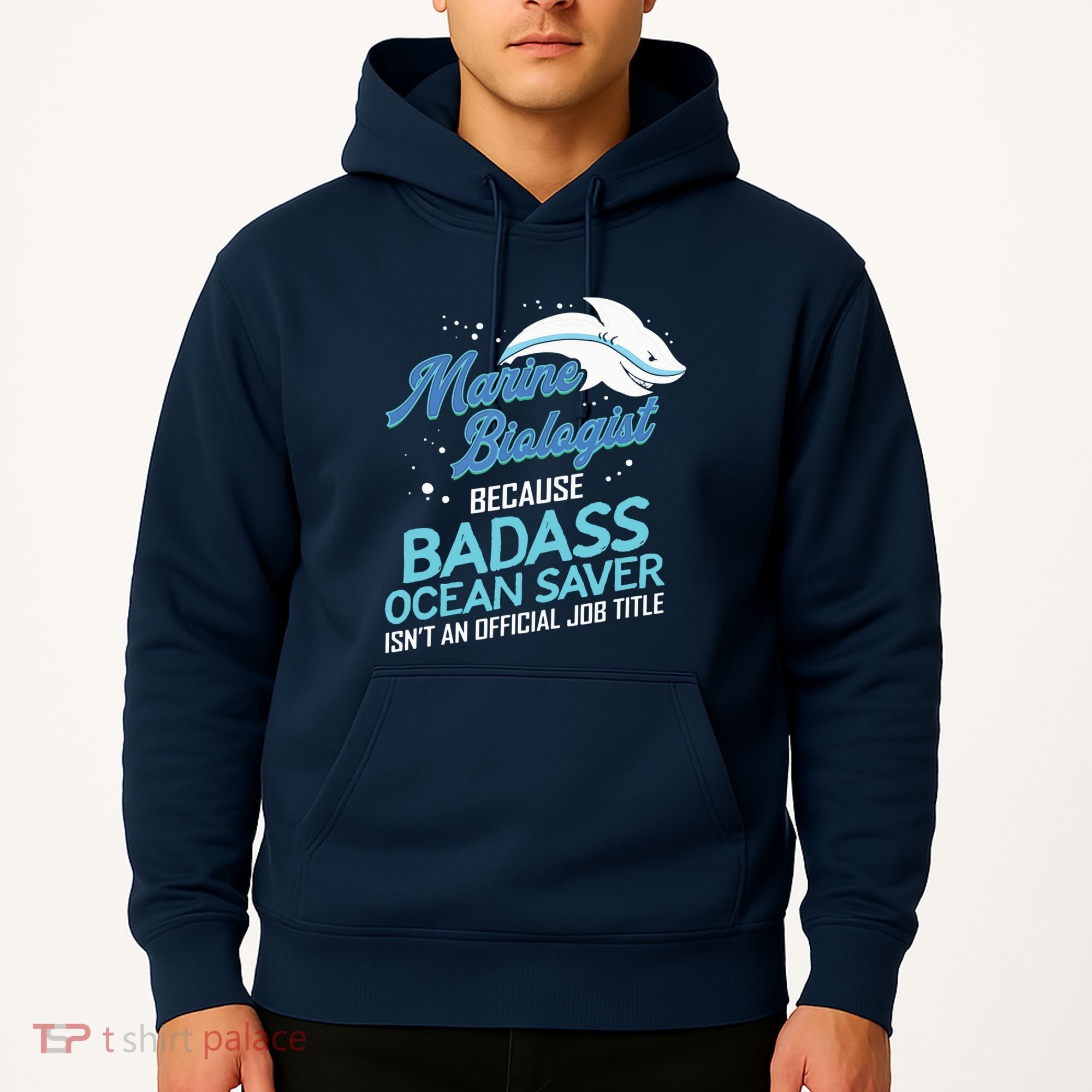 Marine Biologist Gift Marine Biology Ocean Scientist Shark Hoodie