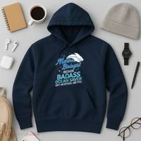 Marine Biologist Gift Marine Biology Ocean Scientist Shark Hoodie thumb 3