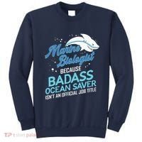 Marine Biologist Gift Marine Biology Ocean Scientist Shark Sweatshirt thumb 0