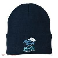 Marine Biologist Gift Marine Biology Ocean Scientist Shark Beanie thumb 0