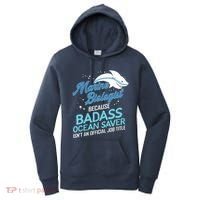 Marine Biologist Gift Marine Biology Ocean Scientist Shark Women's Hoodie thumb 0