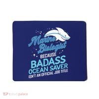 Marine Biologist Gift Marine Biology Ocean Scientist Shark Mousepad thumb 0