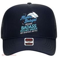 Marine Biologist Gift Marine Biology Ocean Scientist Shark Hat thumb 0