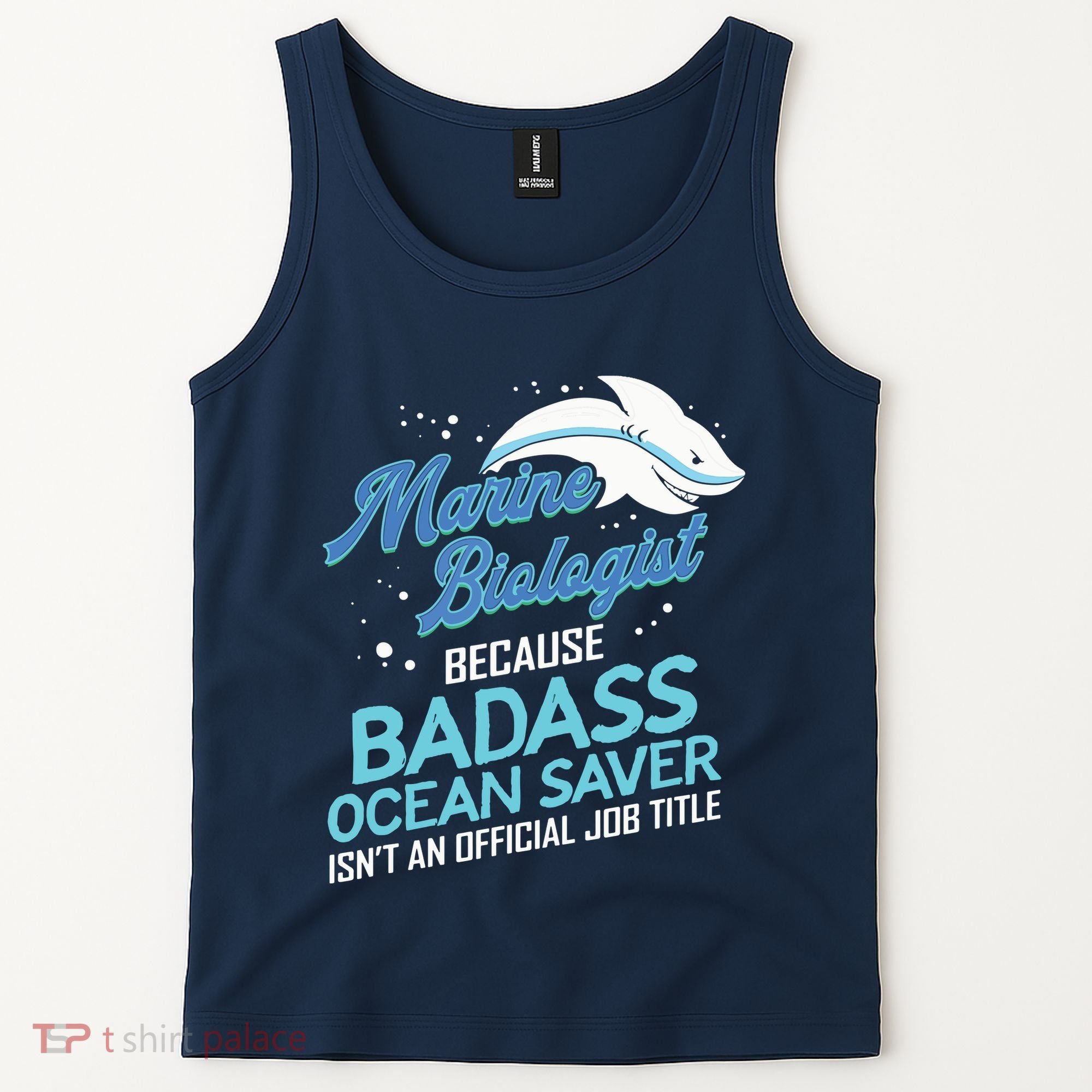 Marine Biologist Gift Marine Biology Ocean Scientist Shark Tank Top
