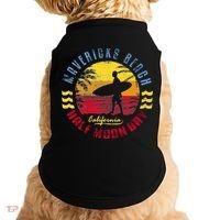 Mavericks Beach Gift Surfing Gift Doggie Tank thumb 0