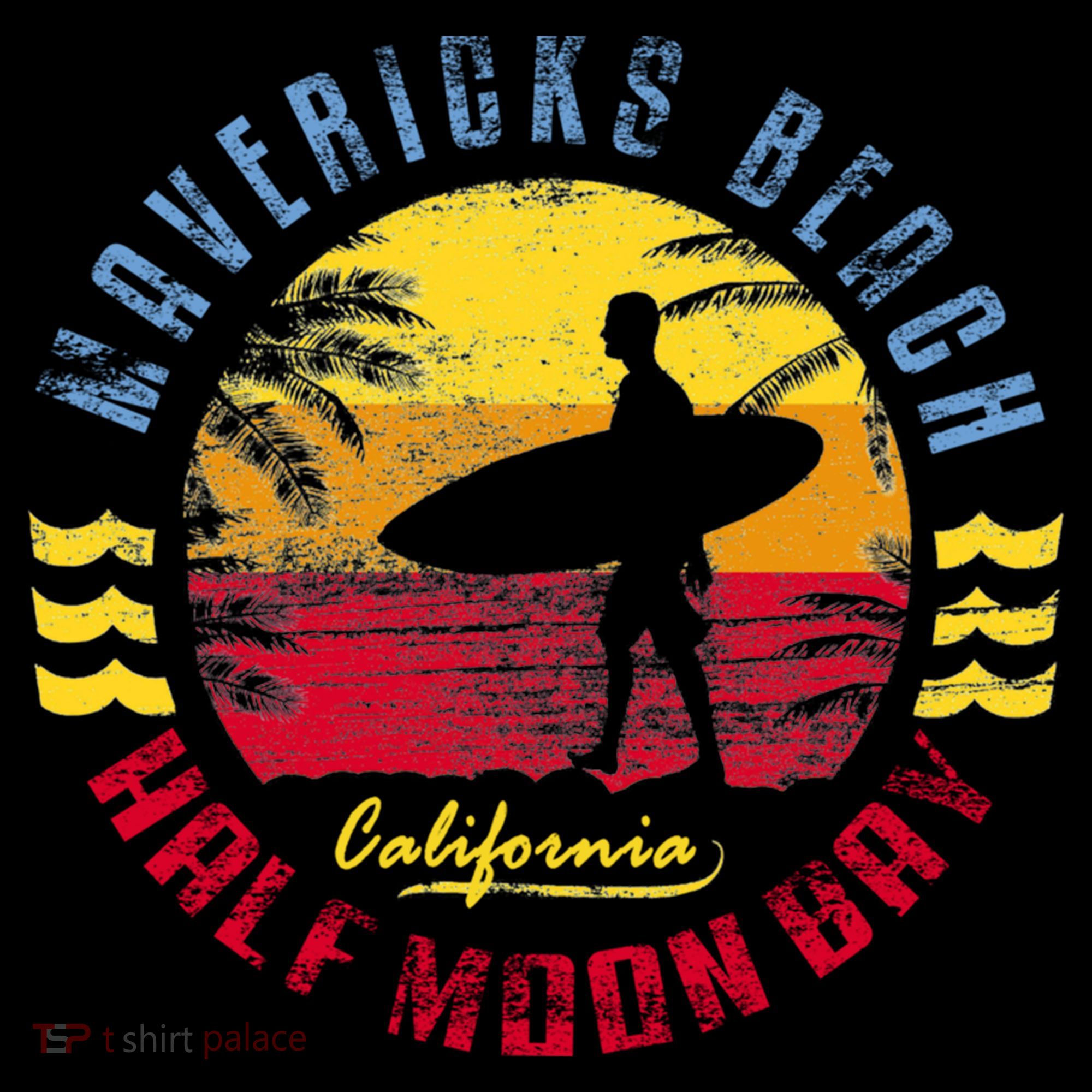 Mavericks Beach Gift Surfing Gift Backpack