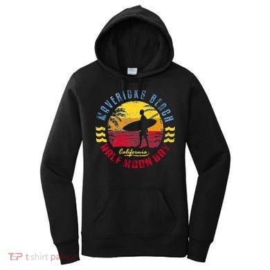 Mavericks Beach Gift Surfing Gift Women's Hoodie