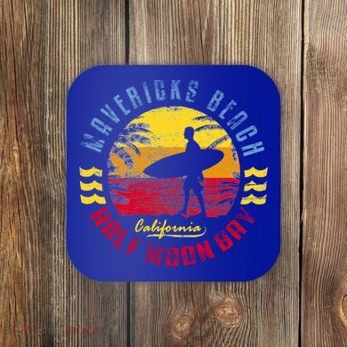 Mavericks Beach Gift Surfing Gift Coaster