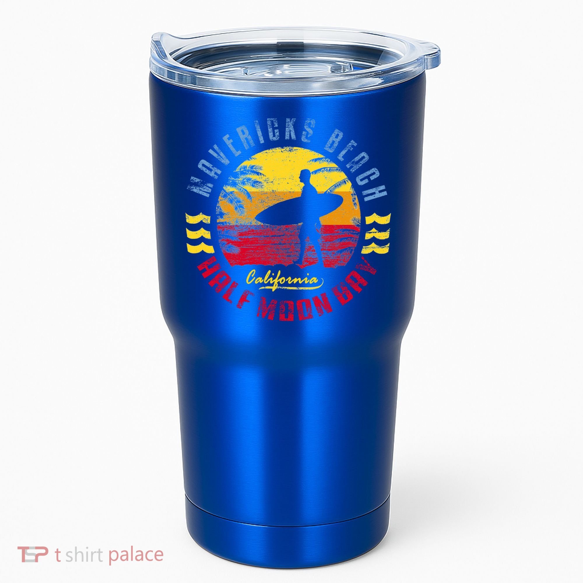 Mavericks Beach Gift Surfing Gift Tumbler