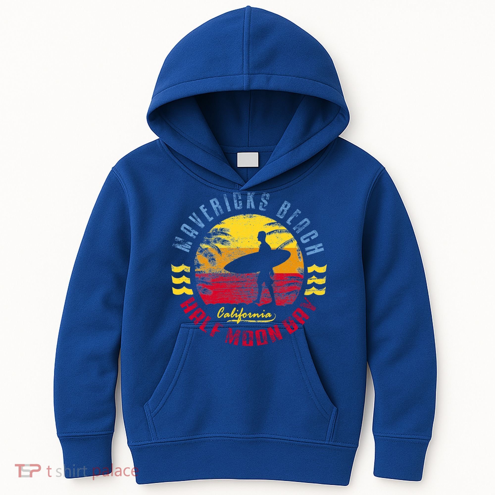 Mavericks Beach Gift Surfing Gift Kids Hoodie
