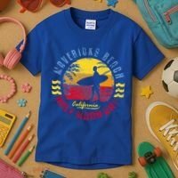 Mavericks Beach Gift Surfing Gift Kids T-Shirt thumb 3