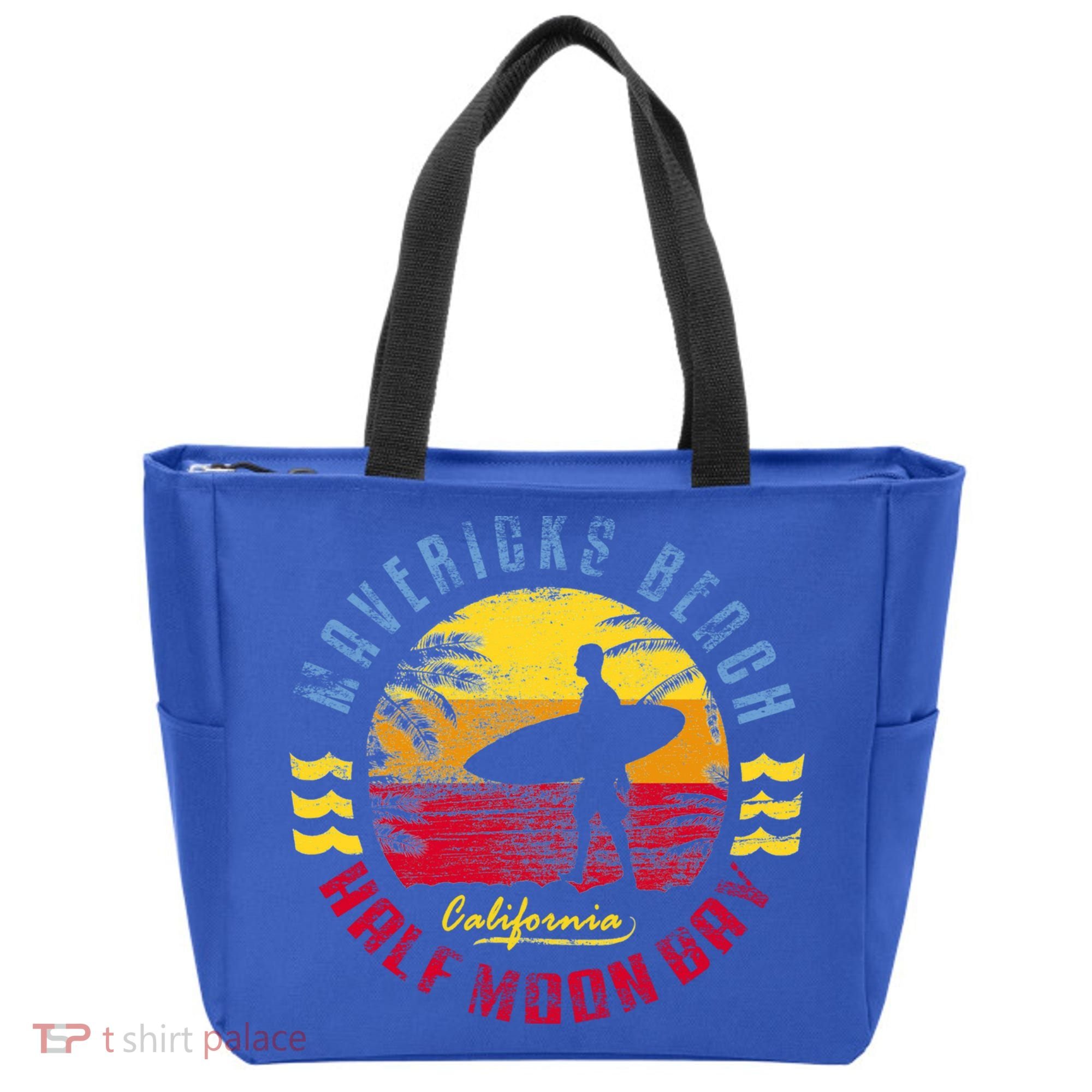 Mavericks Beach Gift Surfing Gift Tote Bag