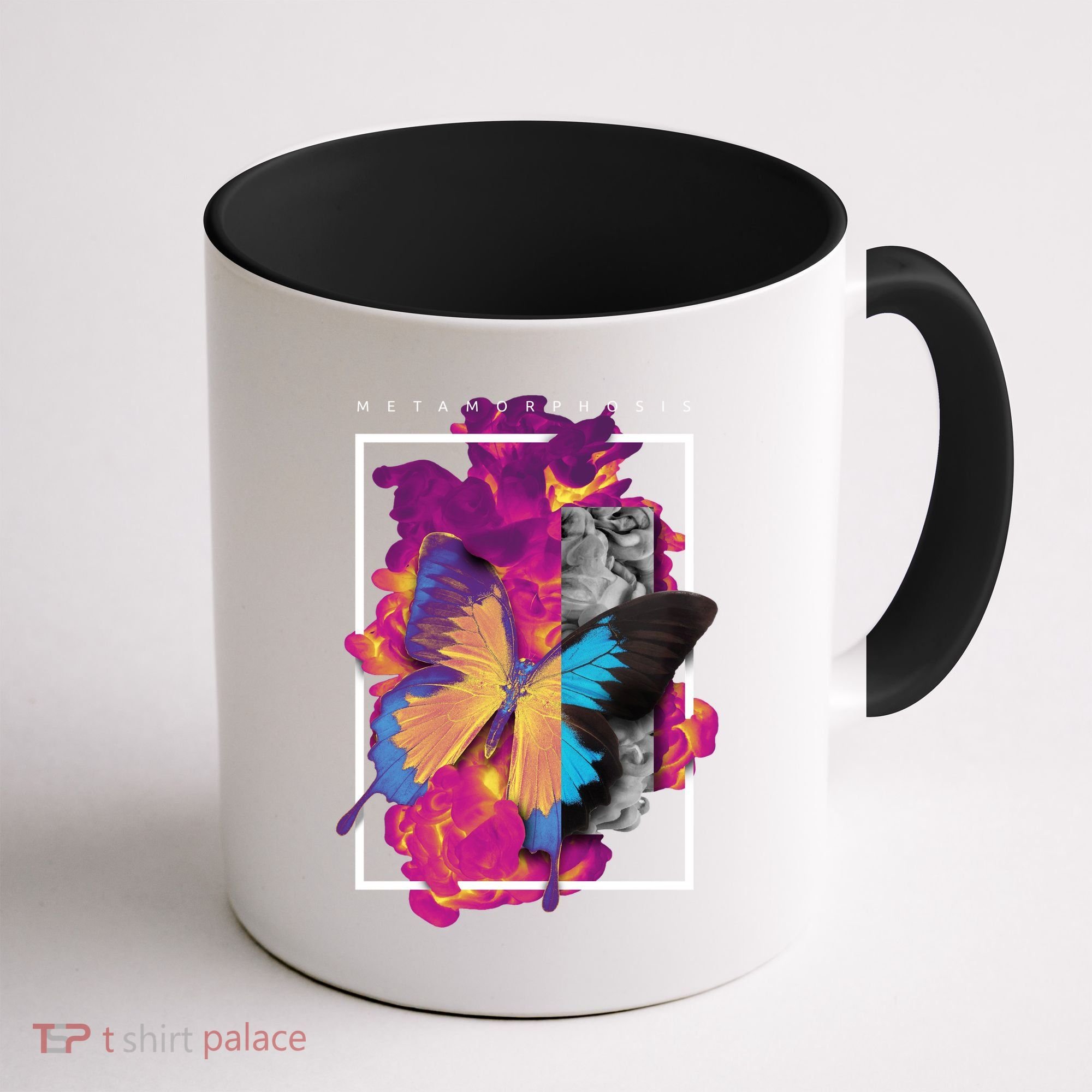 Metamorphosis Butterfly Graphic Coffee Mug