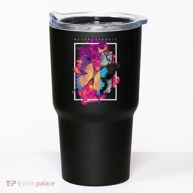 Metamorphosis Butterfly Graphic Tumbler