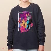 Metamorphosis Butterfly Graphic Women's Sweatshirt thumb 0