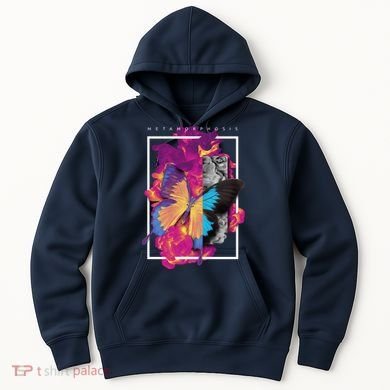 Metamorphosis Butterfly Graphic Hoodie