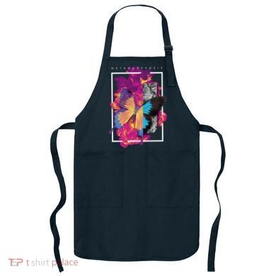 Metamorphosis Butterfly Graphic Apron