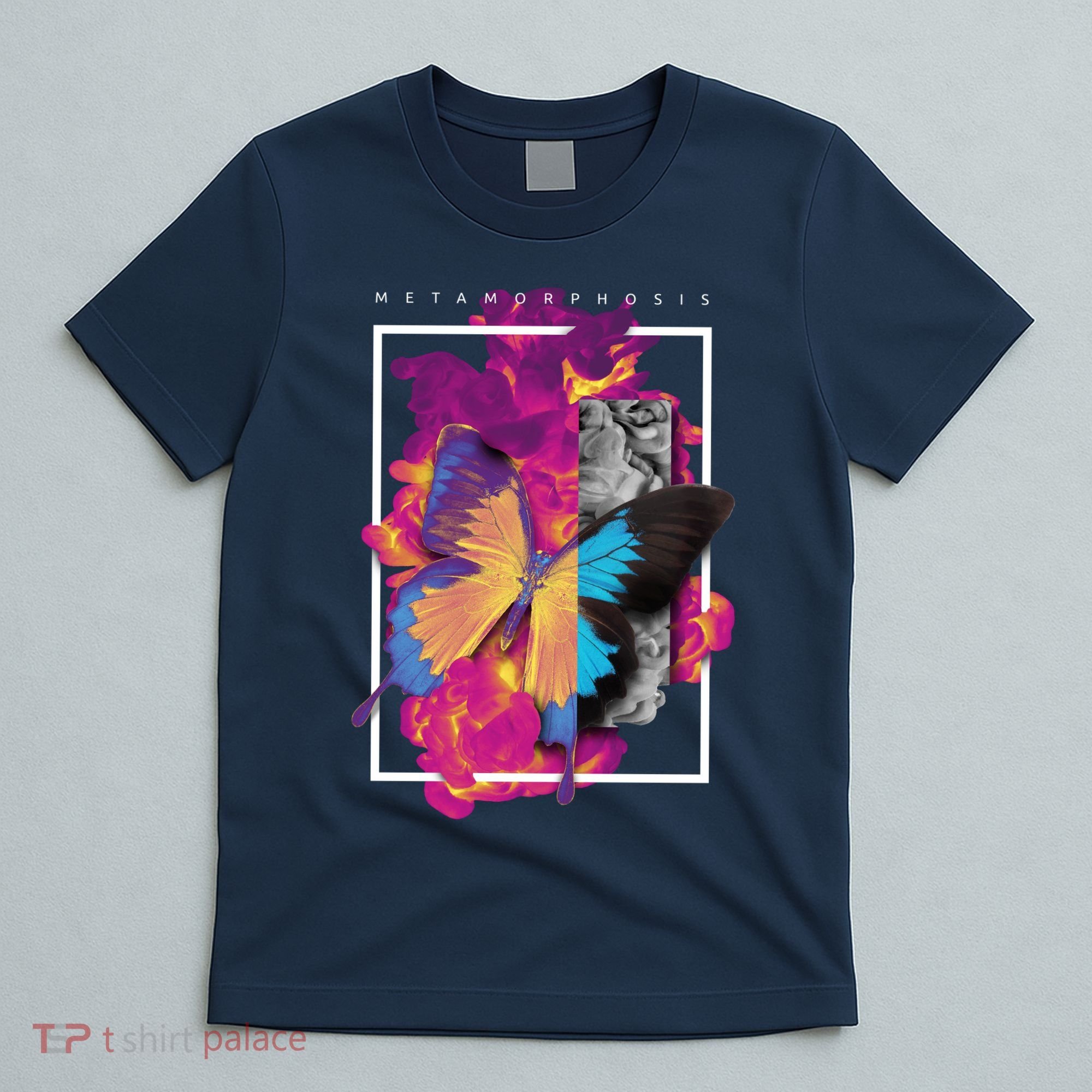 Metamorphosis Butterfly Graphic T-Shirt