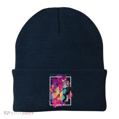 Metamorphosis Butterfly Graphic Beanie