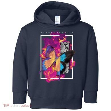 Metamorphosis Butterfly Graphic Toddler Hoodie