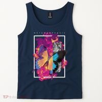 Metamorphosis Butterfly Graphic Tank Top thumb 2