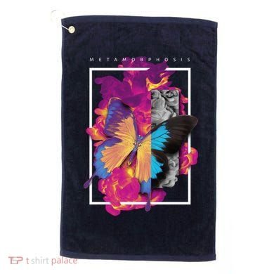 Metamorphosis Butterfly Graphic Golf Towel