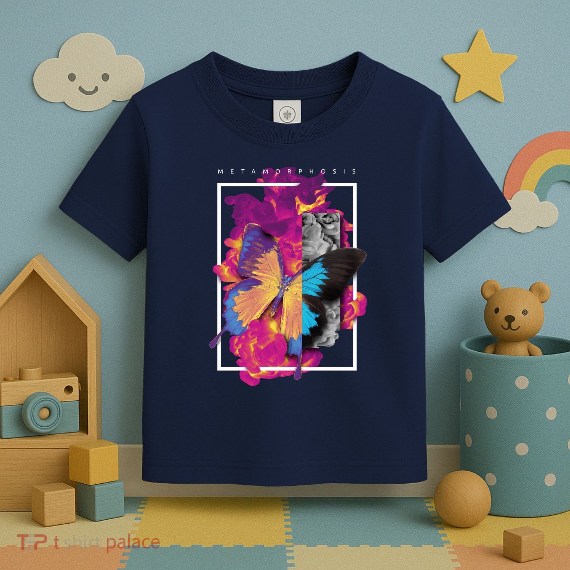 Metamorphosis Butterfly Graphic Toddler T-Shirt