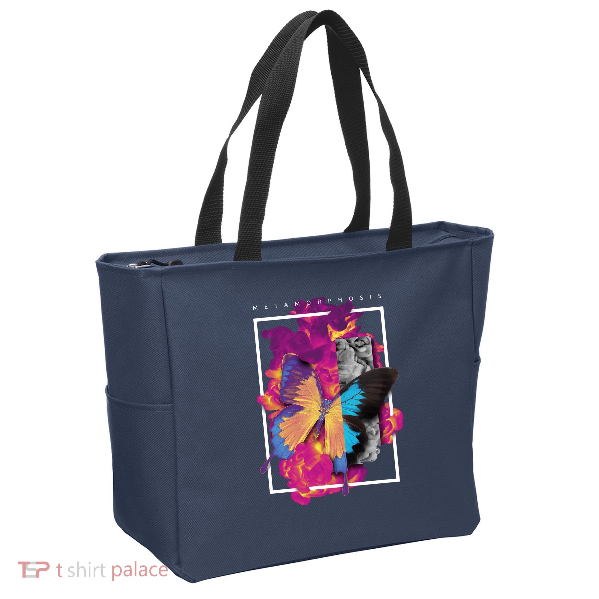 Metamorphosis Butterfly Graphic Tote Bag