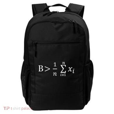 Math Be Greater Than Average Backpack
