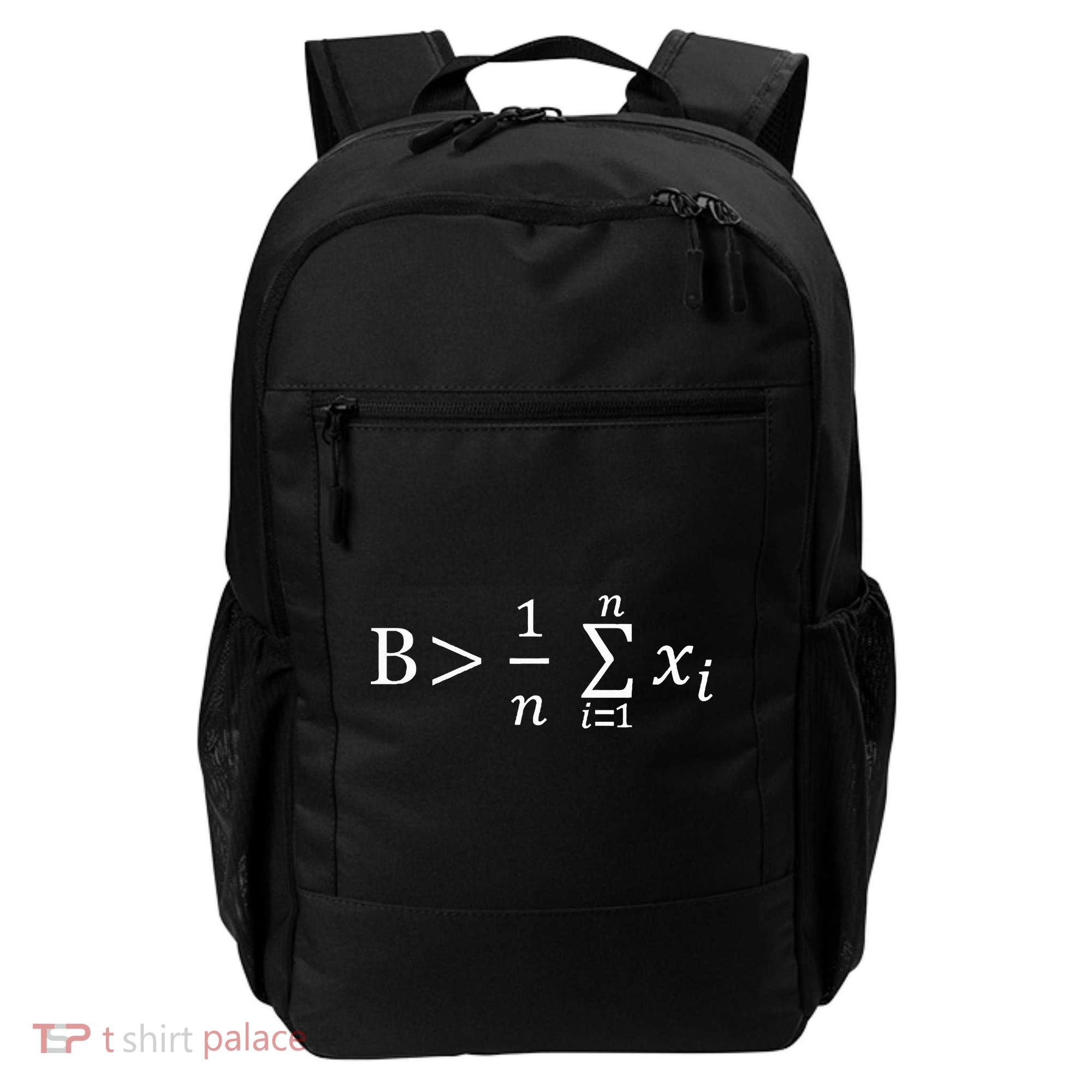 Math Be Greater Than Average Backpack